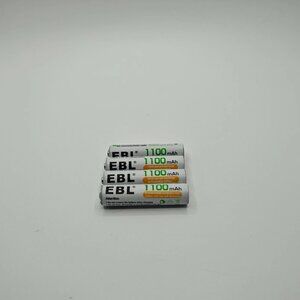 EBL AAA NI-MH Rechargeable Batteries 1100 mAh Good Condition